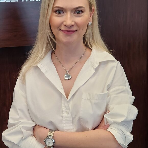 David Yurman Diamond Heart Enhancer Pendant on 16" D.Y. Box Chain - Picture 3 of 8